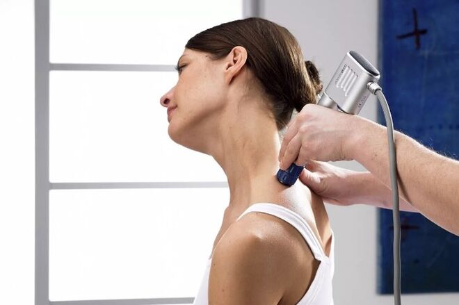 Fisioterapia para la osteocondrosis del cuello.