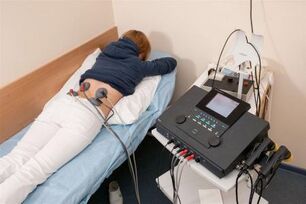 Electroforesis para el tratamiento del dolor lumbar y alivio del proceso inflamatorio. 